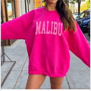 Malibu Pink Sweatshirt